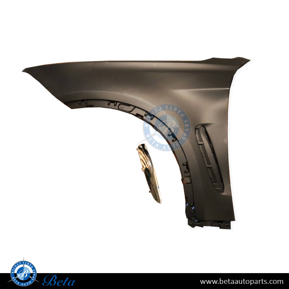 Left Side Fender without SLP hole for BMW X6 F16 2015-2019 models, Part Number 51657418955 Left Side Fender without SLP hole for BMW X6 F16 2015-2019 models, Part Number 51657418955